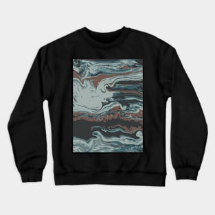 Marble Abstract Crewneck Sweatshirt